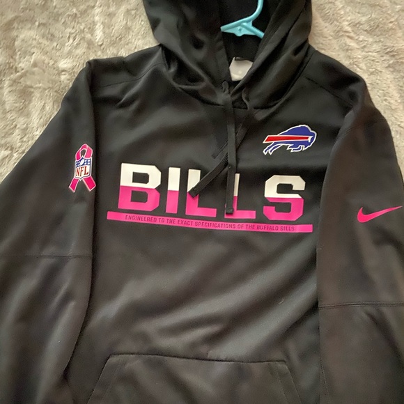 Very Good Condition Nike Bills Thermal Hoodie - Picture 2 of 3